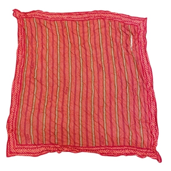 Coach Large Square Scarf - Picture 1 of 4